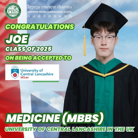 Big Congratulations to Joe-Class of 2025! A Bright path in Medicine Awaits